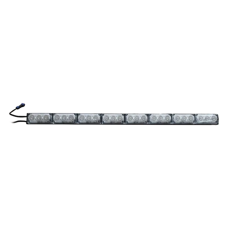 Barra de luz de advertencia de 8 módulos rojo / azul EPCOM INDUSTRIAL SIGNALING XLL127BH8RB
