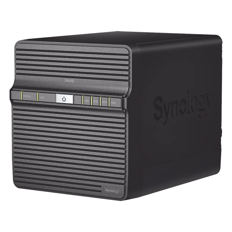 Servidor NAS de 4 Bahías / Servicio Nube Gratis (P2P) / Administración Remota y Respaldo Programado SYNOLOGY DS420J