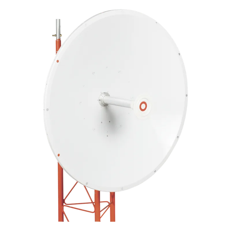 Antena direccional de 3ft, 4.9 a 6.5 GHz, Ganancia 34 dBi, Conectores N-hembra, Polarización doble, incluye montaje para torre o mástil TXPRO TXP4865D34DP