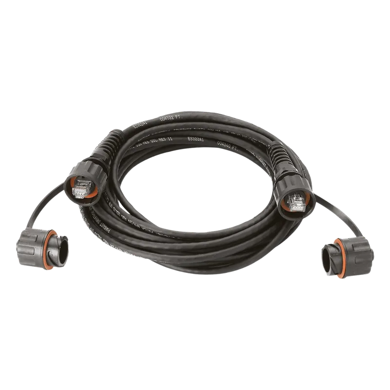 Patch Cord Cat6A IndustrialNet, UTP, Con Plug Industrial y Tapa en Cada Extremo, 1 Metro (3.28 Pies) PANDUIT IUTP6X1MBL