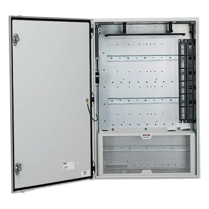 Gabinete de Zona de Instalación en Pared, Diseñado Para Dos Switches, Uso Industrial con Clasificación UL tipo IP66 y 4/12, Color Gris PANDUIT Z23C-S