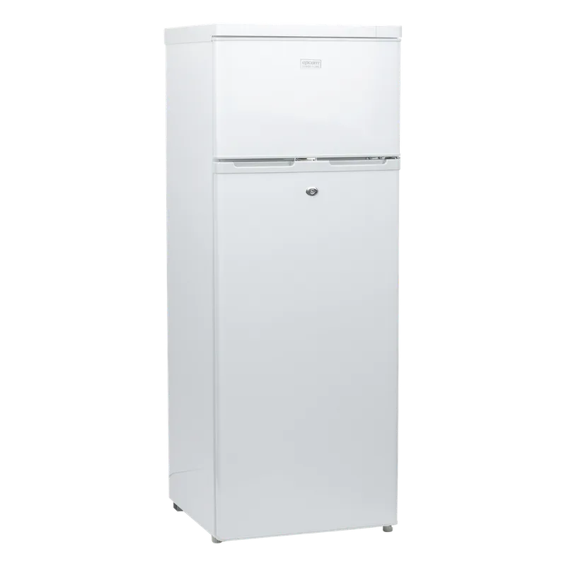 Refrigerador Combinado Solar de 220L (7.7 ft3) - 12/24V, Alta Capacidad, Optimo Para Operación Sin Red Eléctrica, Rendimiento Superior. EPCOM POWERLINE BCD-220