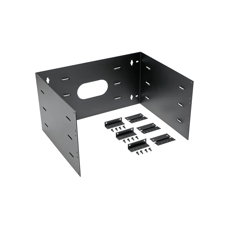 Rack Abierto de Instalación en Pared con Bisagras, Profundidad de 401 mm, 19 in de Ancho, 6 UR, Color Negro PANDUIT WBH6E