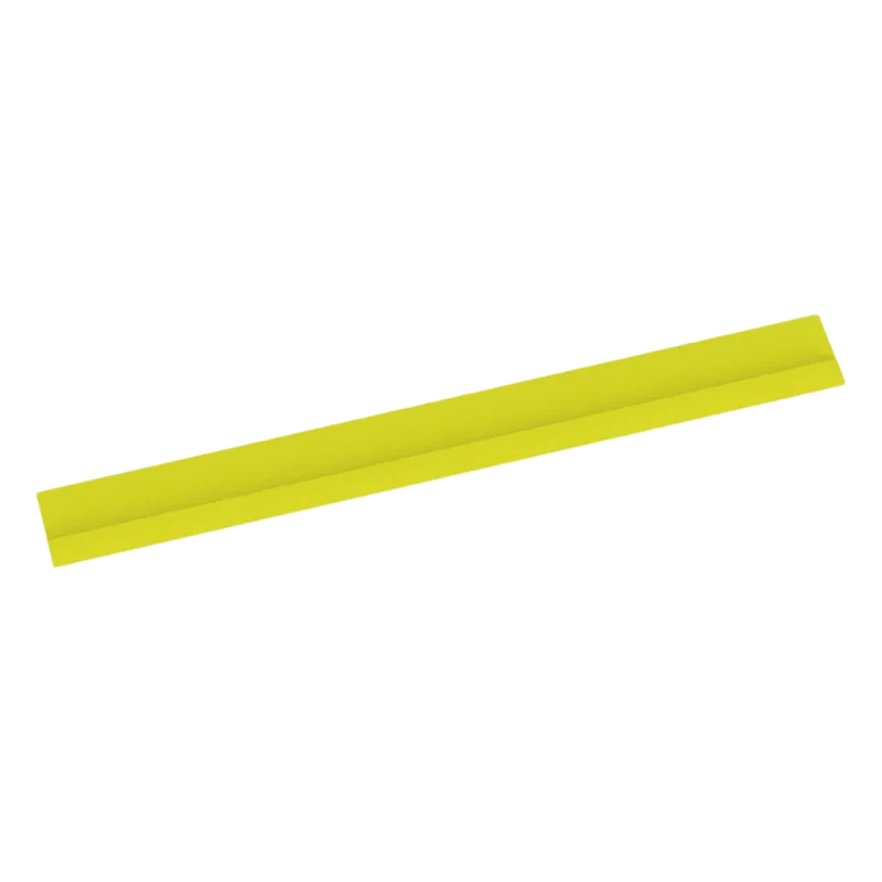 Tapa Con Bisagra a Presión Para Canaleta FiberRunner™ FR12X4YL6, de PVC Rígido, Color Amarillo, 1.8 m de Largo PANDUIT FRHC12YL6