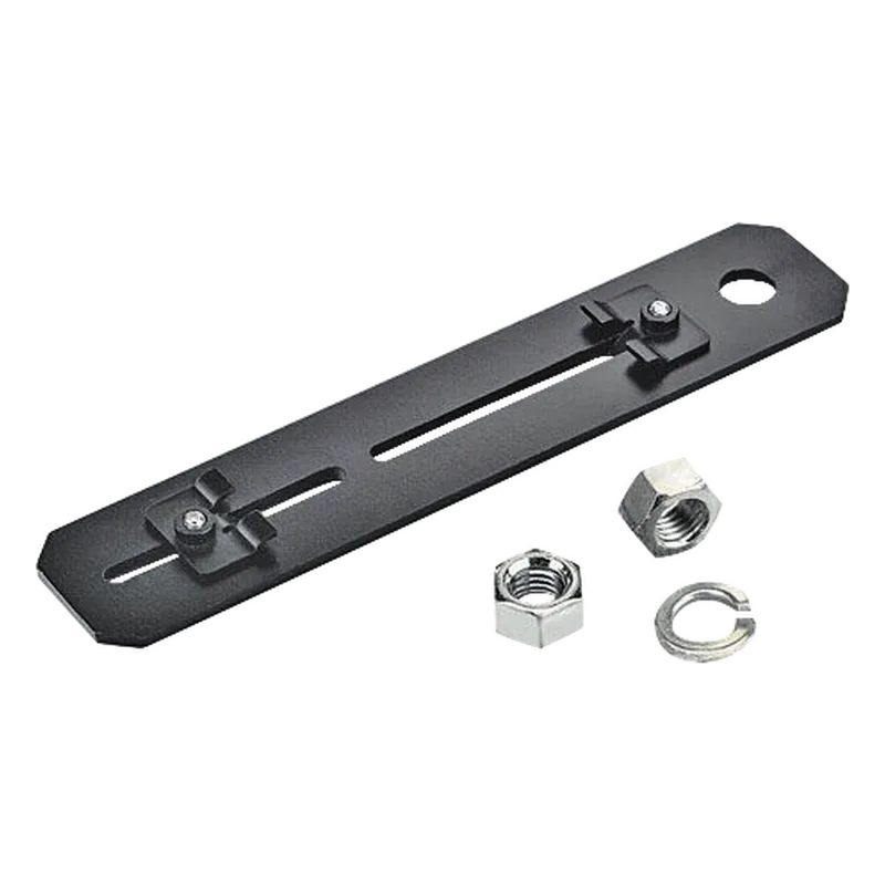 Soporte de Montaje a Techo, para Canaletas FiberRunner 4X4 o 6x4, Uso con Varilla Roscada de 5/8", Color Negro PANDUIT FR6TRBN58