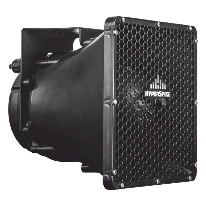 Altavoz De Alta Fidelidad HyperSpike®, Serie TCPA-10, Con Aislante De Ruido, Listado UL1480, Clase I, Division 2 (CID2), Color Negro, Exterior/Interior, 8 ohm 90215A-801-01-L