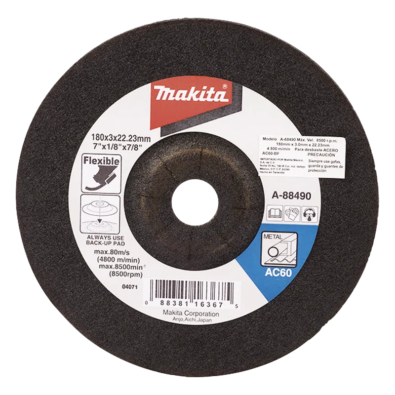 Disco de desbaste de 7" MAKITA A-88490