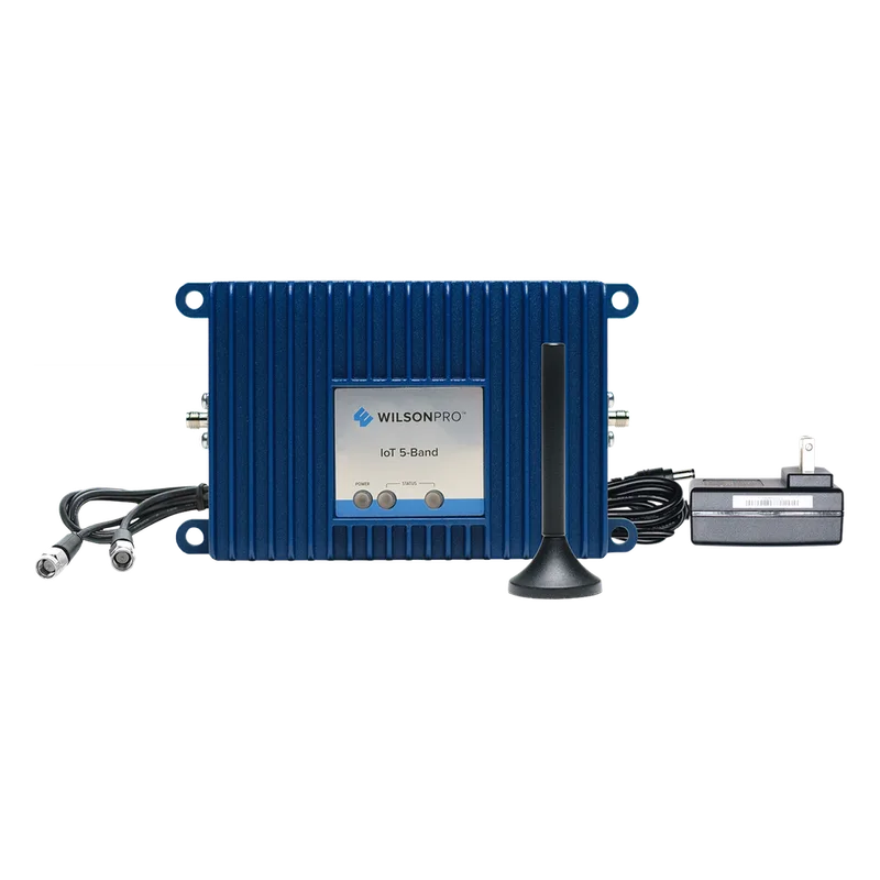 Kit Amplificador de señal celular 4G LTE y 3G de conexión directa. Especial para router, comunicador o módem celular IoT / M2M con conexión SMA hembra. Soporta un dispositivo y múltiples operadores. WILSONPRO / WEBOOST 460-119