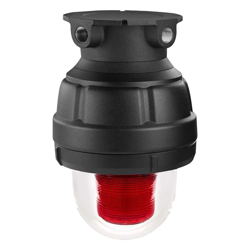 Luz Estroboscópica a Prueba de Explosión / 24 VCC / 75 Destellos por Minuto / Tipo 4X IP66 / Clase I Div 1 Grupos C y D / Clase I Div 2 Grupos A B C D / Clase II Div 1 Grupos E F G / Clase III / Aplicaciones Marinas / Domo de Vidrio FEDERAL SIGNAL INDUSTRIAL 27XST-024R-MOD