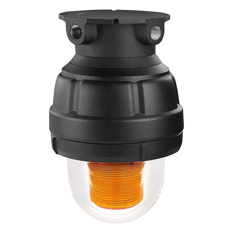 Luz Estroboscópica a Prueba de Explosión / 75 Destellos por Minuto / 24 Vdc / Gabinete Tipo 4X IP66 / Clase I Div. 1 Grupos C y D / Aplicaciones Marinas / Domo de Vidrio FEDERAL SIGNAL INDUSTRIAL 27XST-024-A
