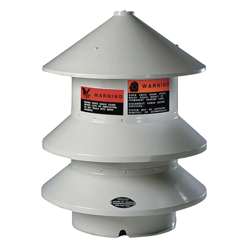 Sirena de alta potencia omnidireccional, 120Vca/cd FEDERAL SIGNAL INDUSTRIAL MODEL2