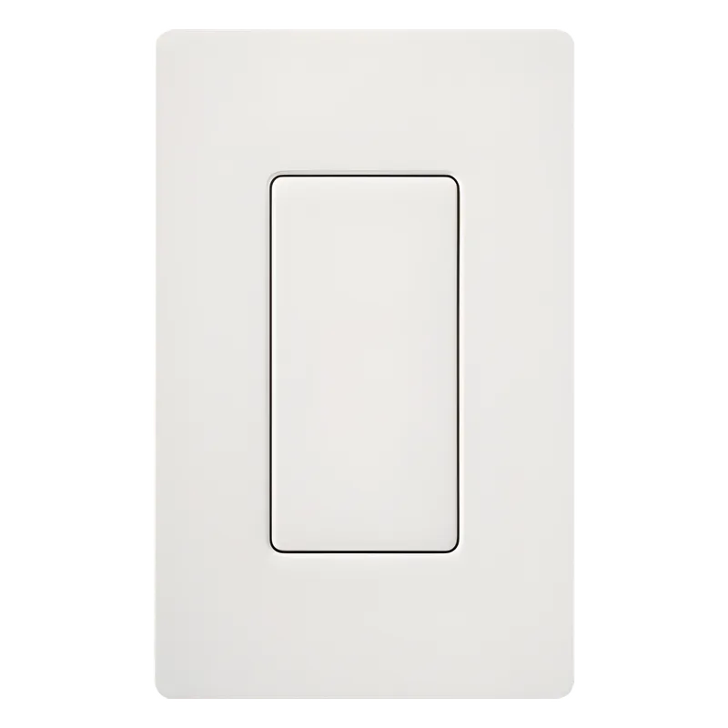 Inserto ciego para cubrir aberturas sin usar en placas de pared estilo designer Claro y Satin Colors, color Snow satinado LUTRON ELECTRONICS SCBISW