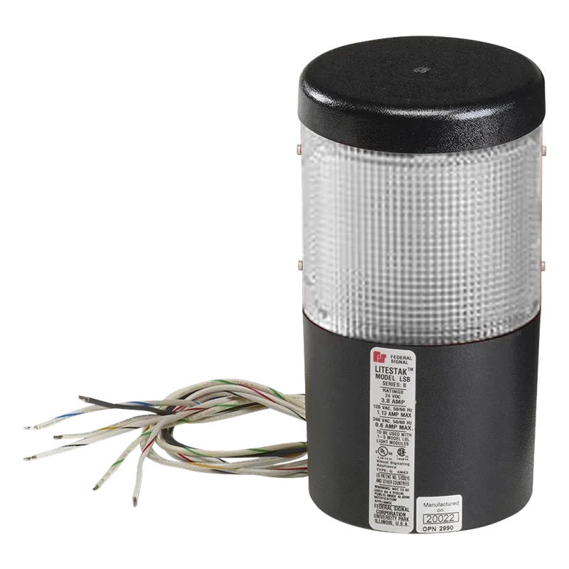 Modulo de Luz LED LSLD-120-C / 120 VAC / Lente Transparente / 0.045 A / 50/60 Hz / LITESTAK FEDERAL SIGNAL INDUSTRIAL