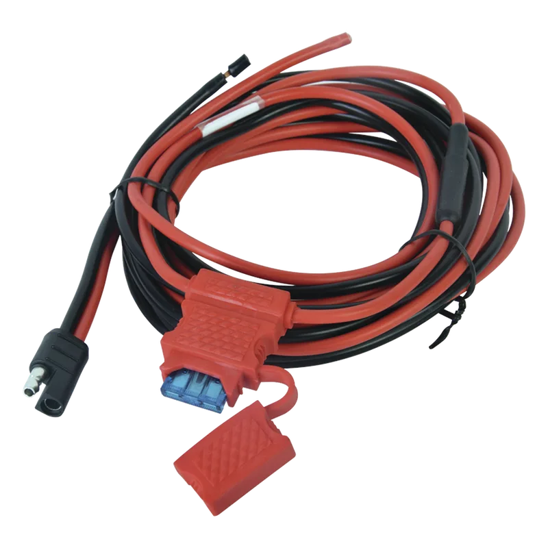 Arnés de Corriente 12 V / 20 A con Portafusible y Fusible de 15 A / Cable 3 m (9.8 ft) Calibre 14 AWG / Radios Móviles Motorola GM300, PRO3100, PRO5100, PRO7100, CDM750, CDM1250, CDM1550, EM200, EM400 TXPRO TXMM210