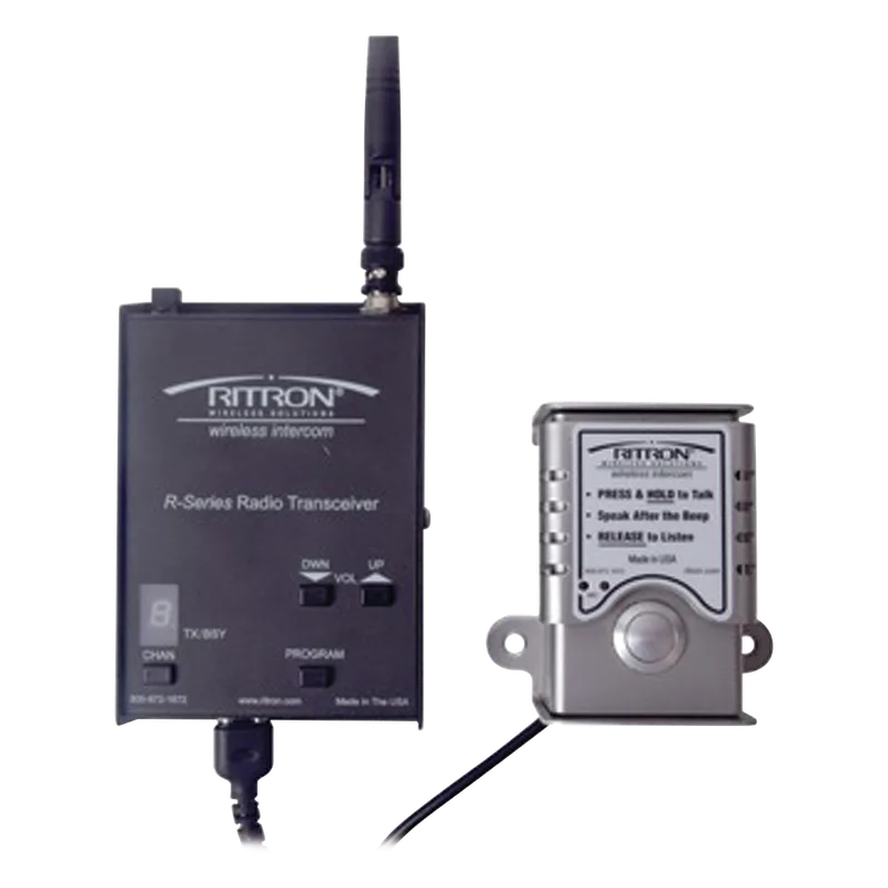DOORCOM Portero Inalámbrico, Hasta 2 KM, VHF 150-165 Mhz RITRON RDC147