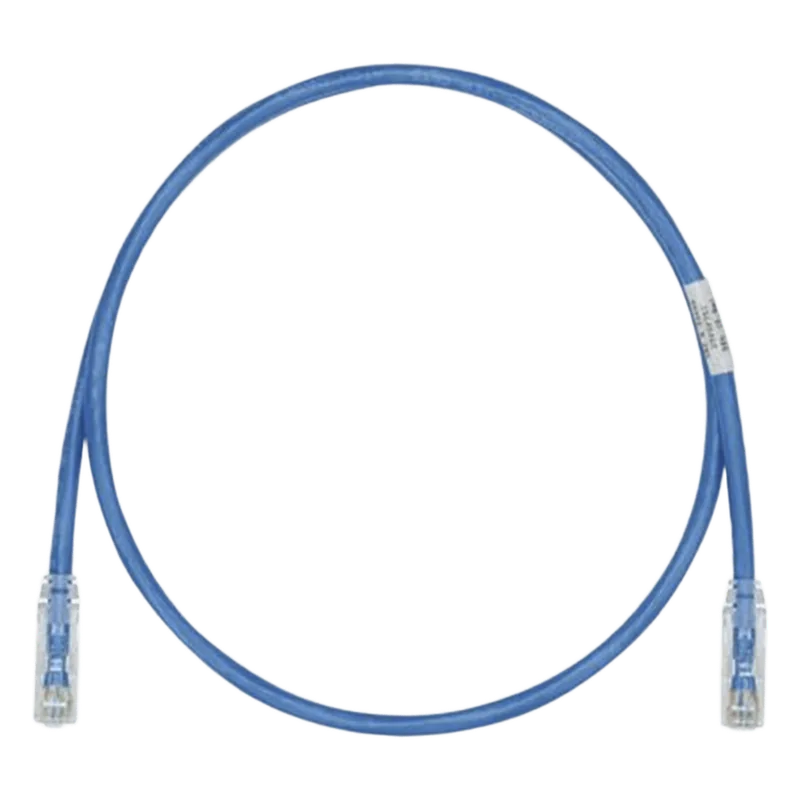 Cable de Parcheo TX6, UTP Cat6, 24 AWG, CM, Color Azul, 0.61 Metros (2 Pies) PANDUIT UTPSP2BUY