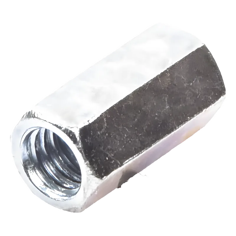 Cople hexagonal roscado cuerda máquina galvanizado d 9.5 mm (3/8") ANCLO ANC-CH38100