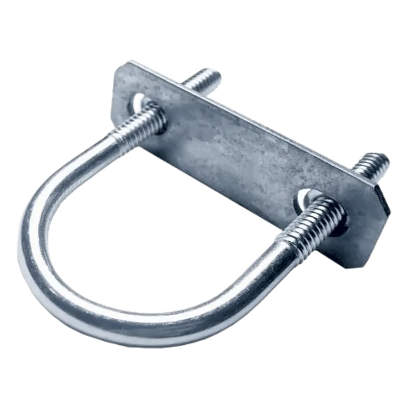 Abrazadera Roscada Tipo U 120 Ligera de 51 mm ( 2") / Cuerda de 1/4". ANCLO ANC-U120200