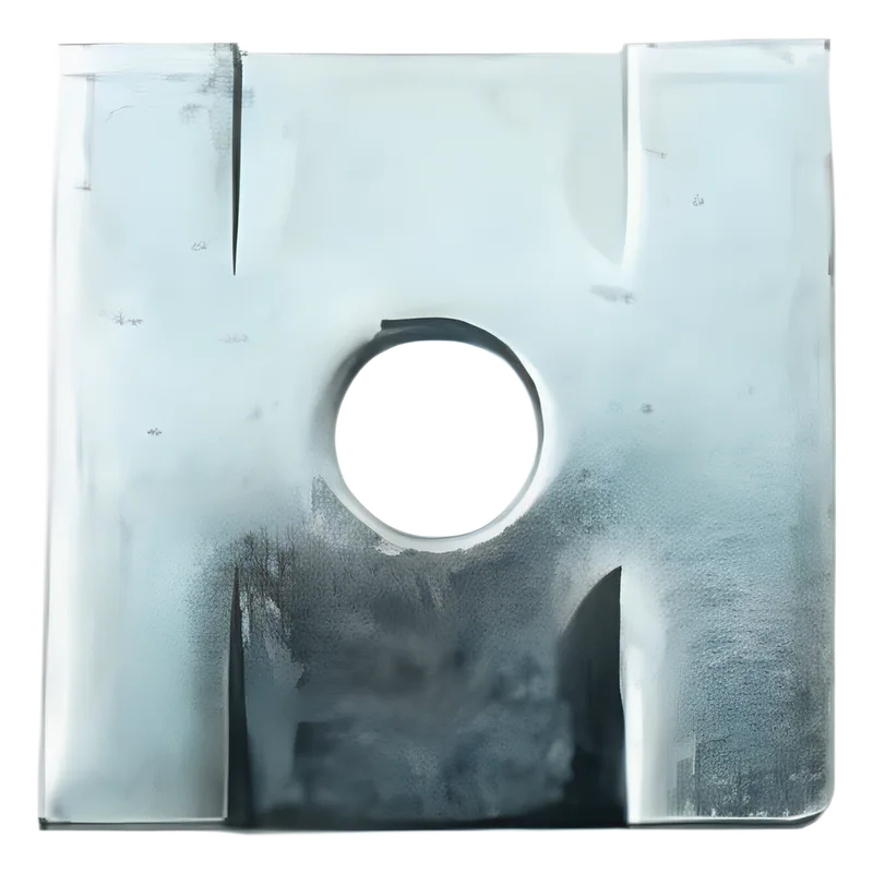 Tope Unicanal Plano para Tornillo de 1/2" (13 mm). ANCLO ANC-HA02