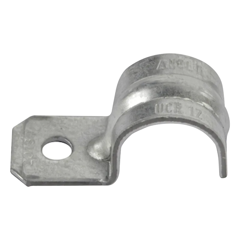 Abrazadera tipo Uña para Tubo Conduit Pared Delgada de 1/2 (13 mm). ANCLO ANC-UC-12