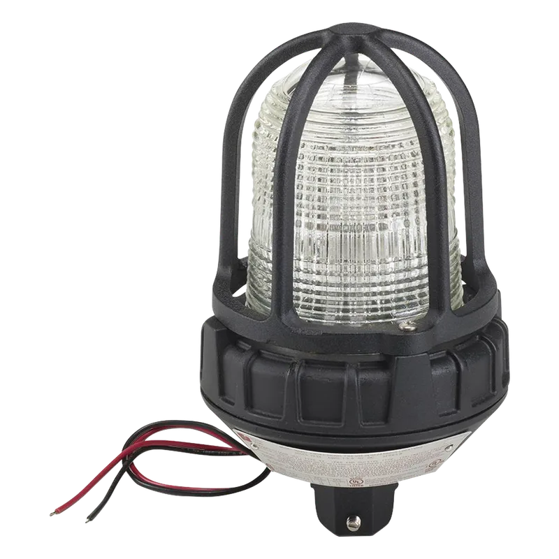 Luz de advertencia LED para ubicaciónes peligrosas, montaje tipo tubo, 24 VCD, LED color Claro FEDERAL SIGNAL INDUSTRIAL 191XL-024-C
