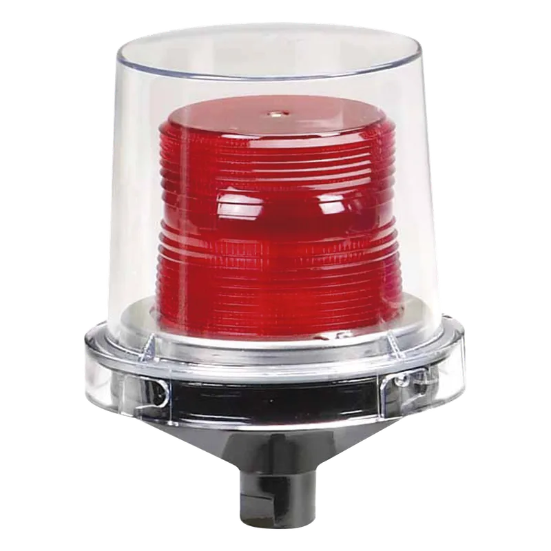 Luz de advertencia LED para ubicaciones peligrosas Electraray®, UL y cUL Homologado UL y cUL para Clase I, División 2, Grupos A, B, C y D; Clase II División 2, Grupos F y G; Clase III , 240 VCA, color Rojo, parpadeo predeterminado FEDERAL SIGNAL INDUSTRIAL 225XL-120240-R