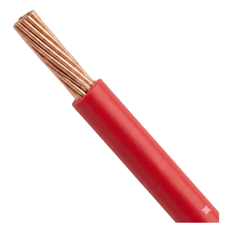 Cable THW-LS / Calibre 14 AWG / 19 Hilos / Color Rojo / Bobina 100 m (328 ft) INDIANA SLY-312-RED/100