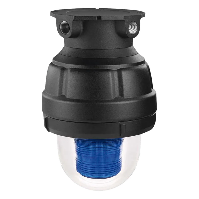 Luz Estroboscópica Antiexplosión / 75 Destellos por Minuto / 24 Vdc / Tipo 4X IP66 / Clase I Div 1 Grupos C y D / Clase I Div 2 Grupos A B C D / Clase II Div 1 Grupos E F G / Clase III / Marino / Domo de Vidrio / Montaje Separado FEDERAL SIGNAL INDUSTRIAL 27XST-024-B