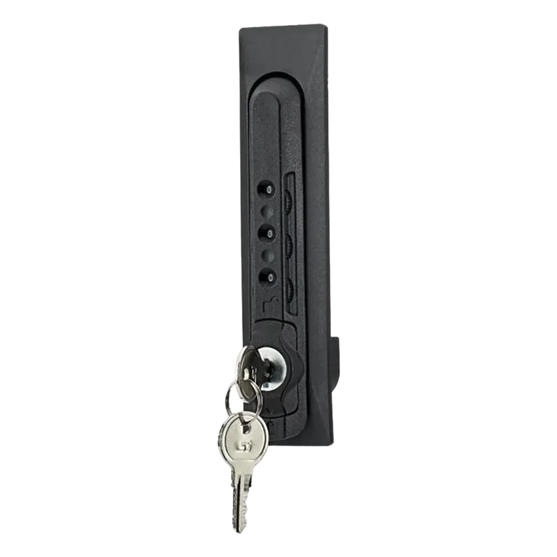 Chapa de Combinación de 3 Dígitos con Llave, Compatible con Gabinetes Tipo N, Tipo S y Tipo D de Panduit, Color Negro CCL3