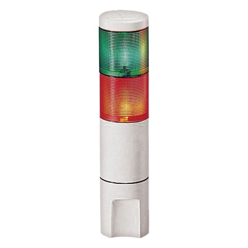 Indicador de estado LED MicroStat, 2 niveles, UL y cUL, 120Vca, verde, rojo FEDERAL SIGNAL INDUSTRIAL MSL2-120-GR