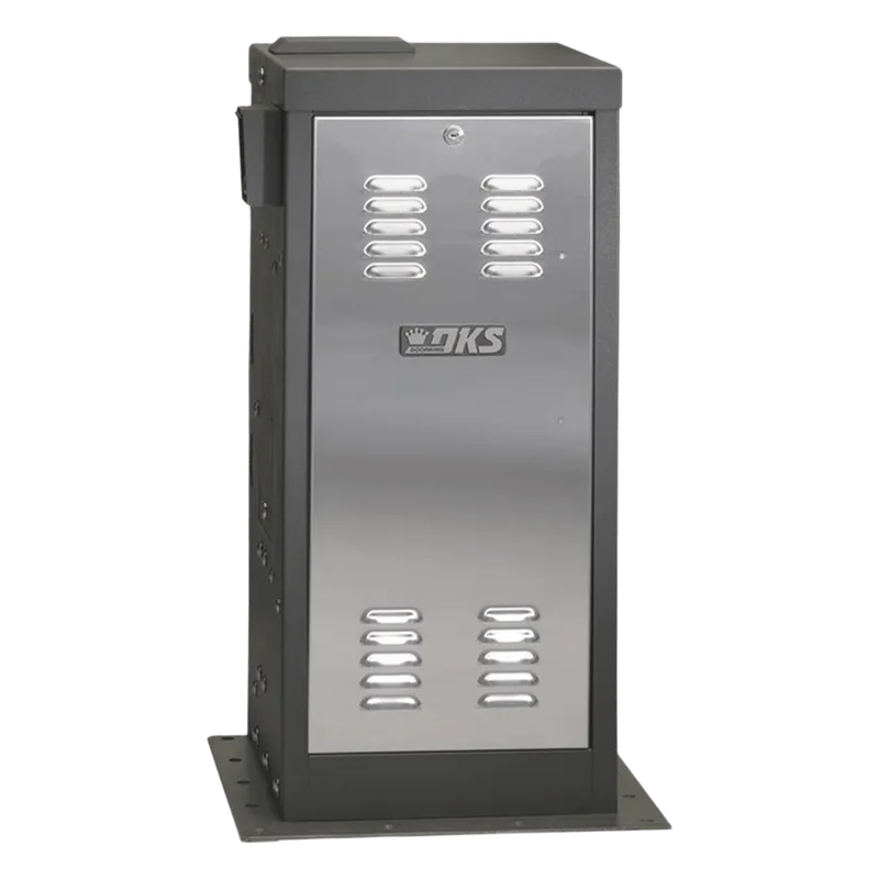 Operador Para Puertas Corredizas de 900 kg y Hasta 30 Metros / Operador Para Aplicaciones Industriales de Uso Continuo / Con 6 Metros de Cadena #50 Incluidos DKS DOORKING 9210-380