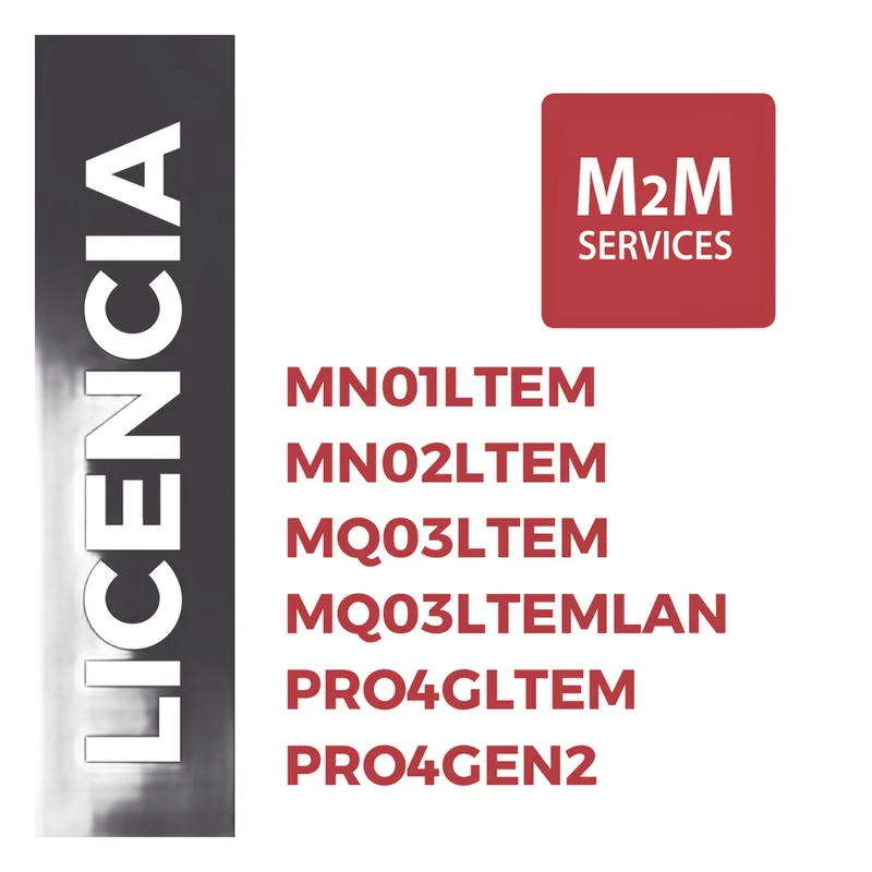 Servicio de datos 4GLTE/5G por un Año para MN02LTEM / MN01LTEM / PRO4GLTEM / PRO4GEN2 / MQ03LTEM M2M SERVICES VOUCHERLTEM