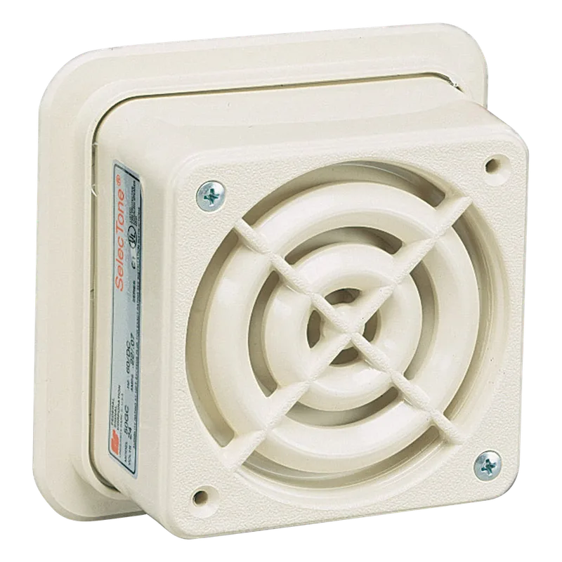 Altavoz amplificado Selectone, UL y cUL, 24 Vcd, montaje en superficie FEDERAL SIGNAL INDUSTRIAL 50GC-024-BG