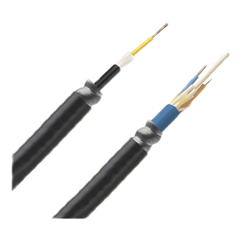 Cable de Fibra Óptica de 6 Hilos, Multimodo OM4 50/125 Optimizada, Interior/Exterior, Armada, Loose Tube 250um, OFCR (Riser), Precio Por Metro PANDUIT FOGRZ06Y