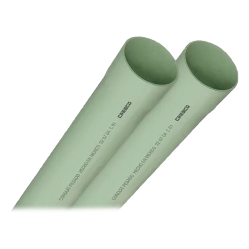 Tubo PVC Conduit pesado de 2-1/2" (60 mm) de 3mts CRESCO EMTUP212