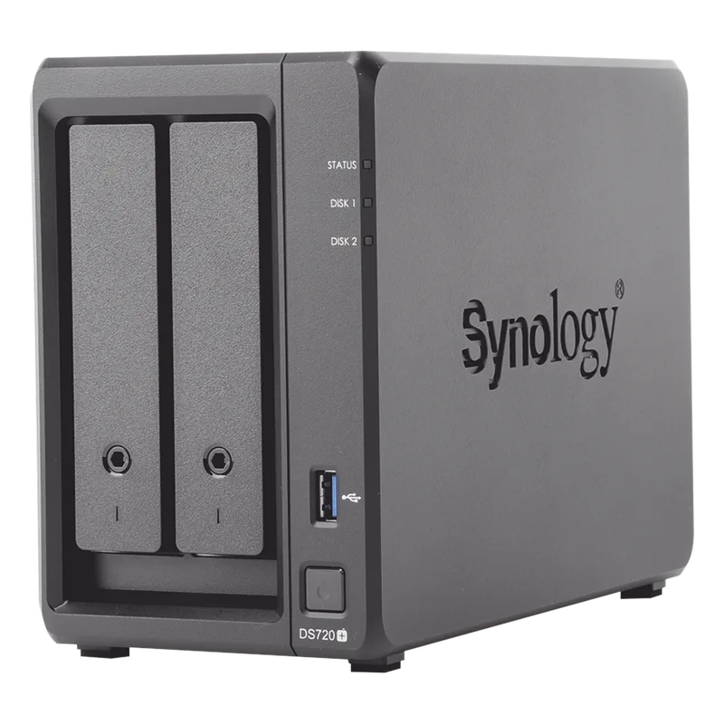 Servidor NAS de escritorio con 2 bahías / Expandible a 7 bahías / Hasta 112 TB SYNOLOGY DS720PLUS