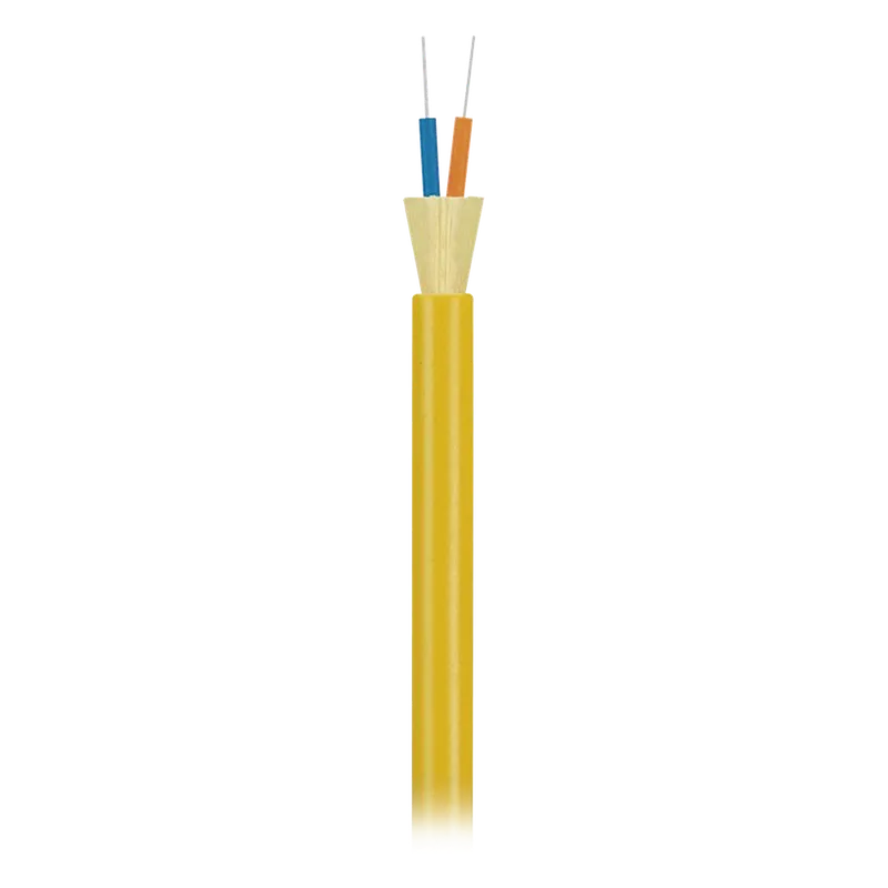 Cable de Fibra Óptica de 2 Hilos (G.657.A1), Monomodo OS2 9/125, Interior, Tight Buffer 900um, No Conductiva (Dieléctrica), Riser, Precio Por Metro PANDUIT FSDRA02Y