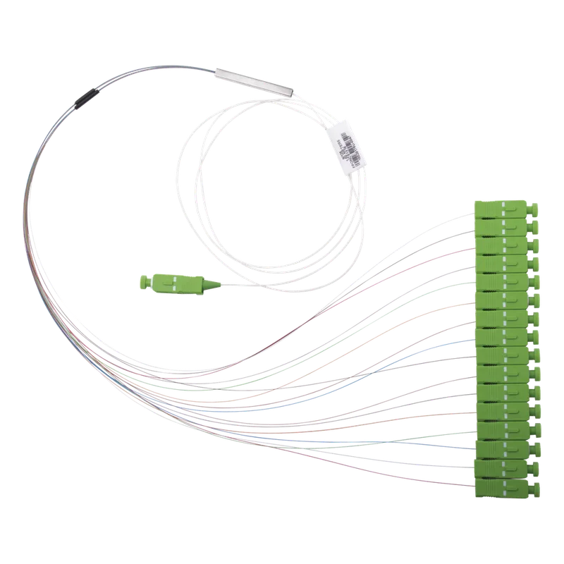 Divisor Óptico (Splitter) Tipo PLC, de 1x16, Con Conector de Entrada SC/APC y Conectores de Salida SC/APC PANDUIT FPONCS1X16