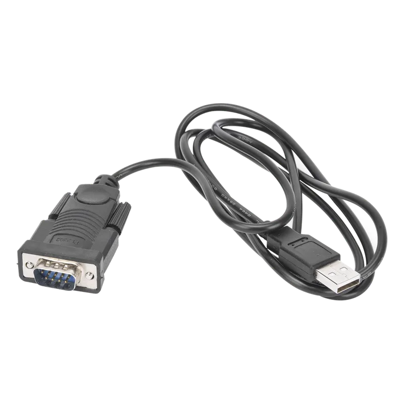 Convertidor USB a Serial RS232 / Conector DB9 / Cable 1.5 m (4.9 ft) / Velocidad hasta 230 Kbps / Plug and Play / Driver Windows 7, 8, 10 y 11 / Programación de Radios y Equipos Seriales TXPRO TXUSBDB9