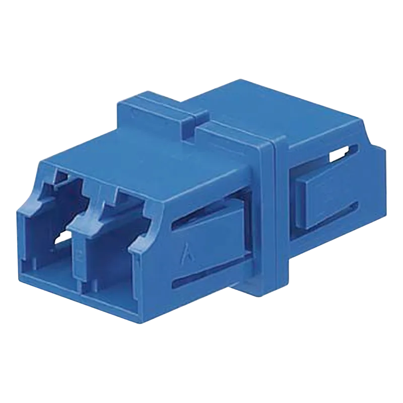 Módulo Acoplador LC Duplex, Para Fibra Monomodo, Color Azul PANDUIT FADSLCZBU-L