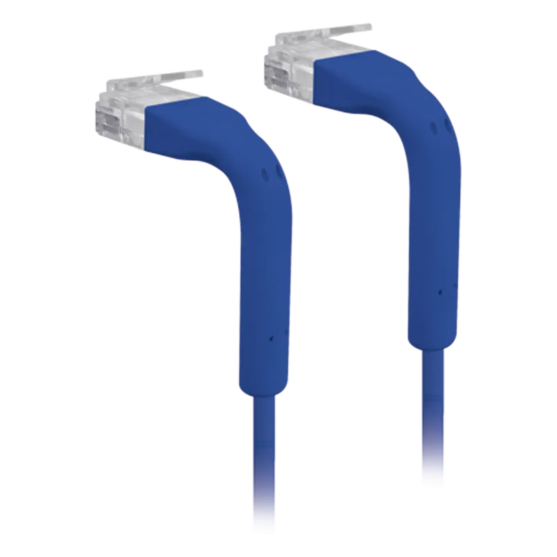 UniFi Ethernet Patch Cable Cat6 de 1 Metro (3.28 Pies), Color Azul UBIQUITI UC-PATCH-1M-RJ45-BL