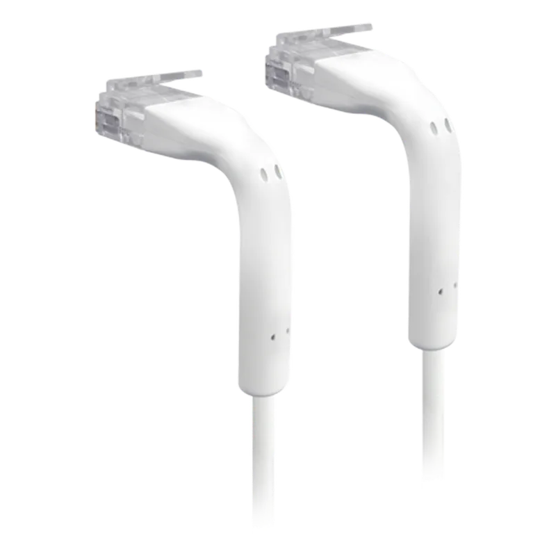 UniFi Ethernet Patch Cable Cat6 de 3 Metros (9.84 Pies), Color Blanco UBIQUITI UC-PATCH-3M-RJ45