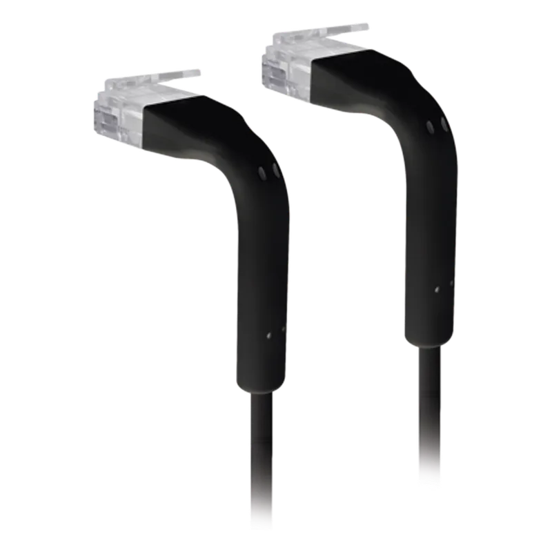UniFi Ethernet Patch Cable Cat6 de 3 Metros (9.84 Pies), Color Negro UBIQUITI UC-PATCH-3M-RJ45-BK