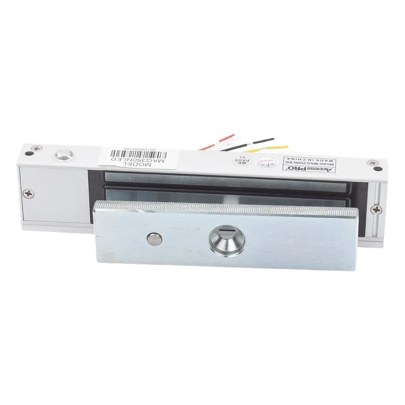Chapa magnética de 350 lbs / Con LED indicador / Para uso en interior ACCESSPRO MAG350NLED