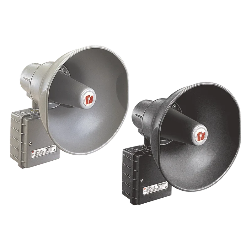 Altavoz amplificado 302GC SelecTone® de 30 W, para ubicaciones peligrosas Aprobado por CSFM y Listado por UL y cUL, 120 VCA FEDERAL SIGNAL INDUSTRIAL 302GC-120