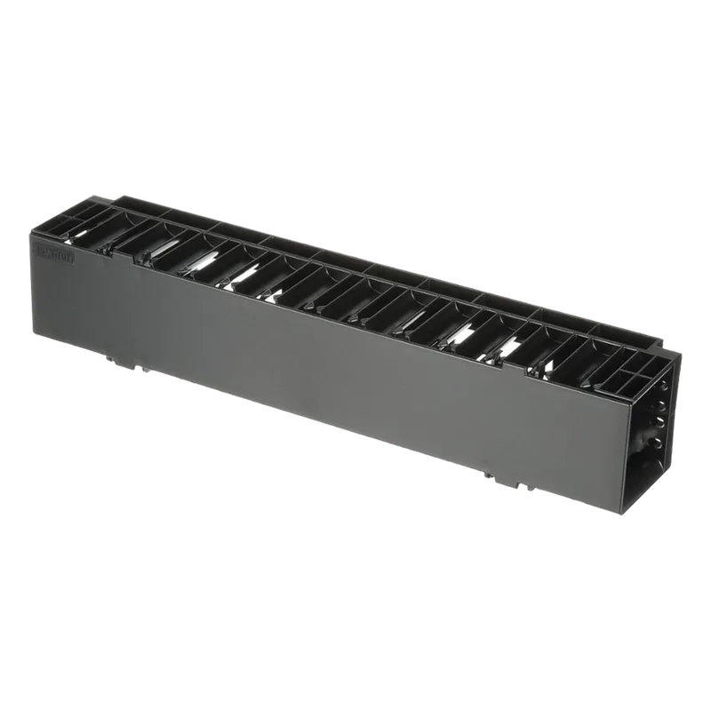 Organizador de Cables Horizontal NetManager, Sencillo (Solo Frontal), Para Rack de 19in, 2UR PANDUIT NCMHF2
