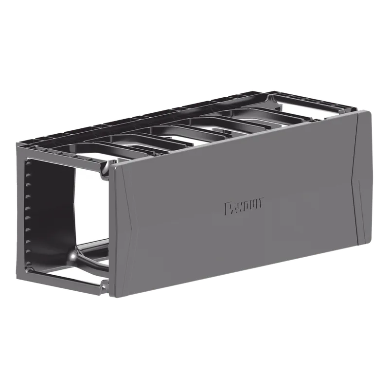 Organizador de Cables Horizontal PatchRunner™, Sencillo (Solo Frontal), Para Rack de 19in, 4UR PANDUIT PR2HF4