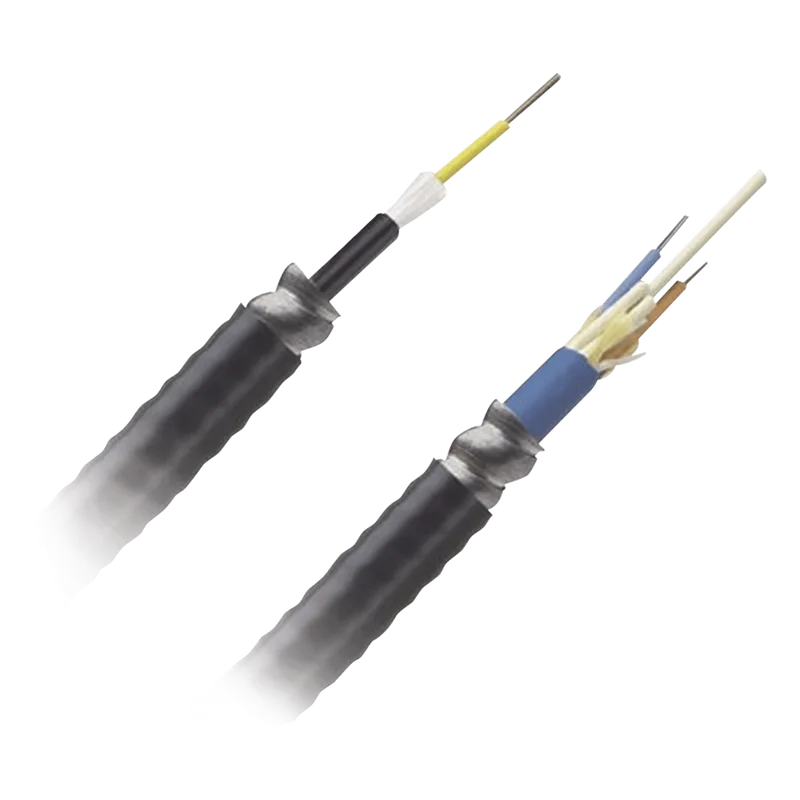 Cable de Fibra Óptica de 6 Hilos, Monomodo OS2, Interior/Exterior, Armada, Loose Tube 250um, OFCR (Riser), Precio Por Metro PANDUIT FSGR906Y