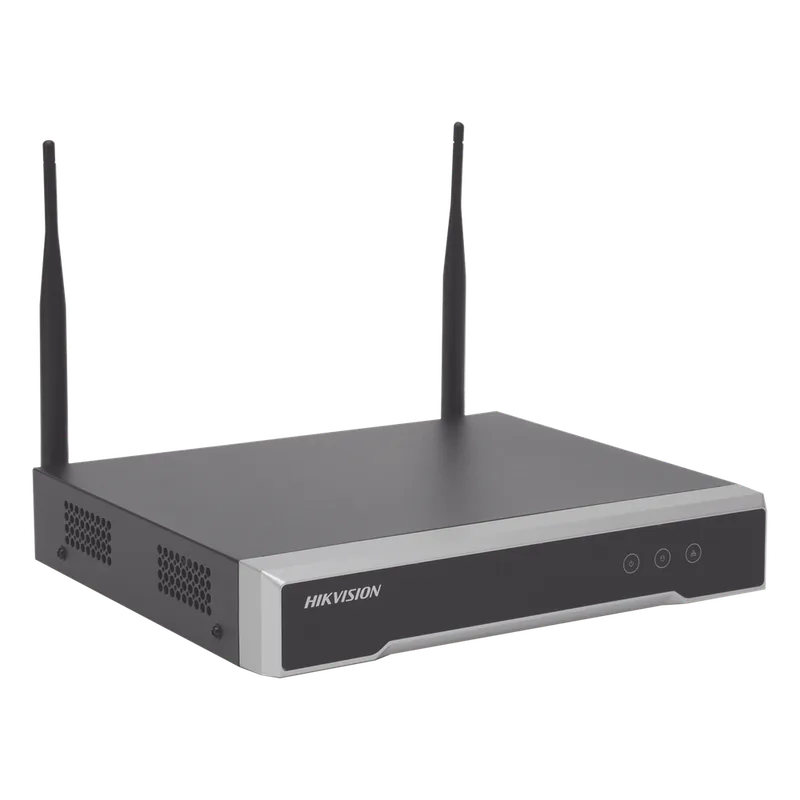 NVR 4 Megapixel / 8 canales IP / 1 Bahía de Disco Duro / 2 Antenas Wi-Fi / Salida de Vídeo Full HD HIKVISION DS-7108NI-K1/W/M(C)