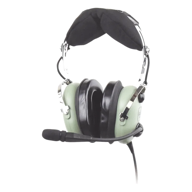 Auriculares con atenuación de ruido pasivo para radios aéreos en helicópteros DAVID CLARK H10-13H